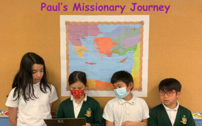 Glimpse Into A Classroom: Grade 4 Bible – Paul’s Missionary Journeys