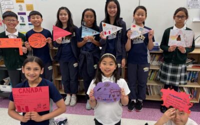 Glimpse Into A Classroom: Grade 5 French – Olympic Banners