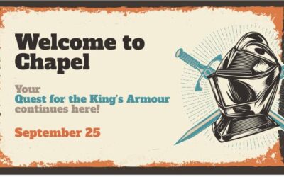 Today’s Chapel Service – September 25th, 2025