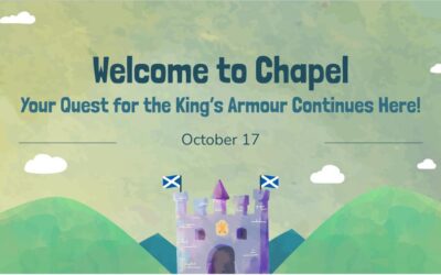 Today’s Chapel Service – October 17, 2025
