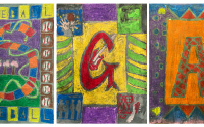 Glimpse Into A Classroom: Gr7 Art – Medieval Letter Illuminations